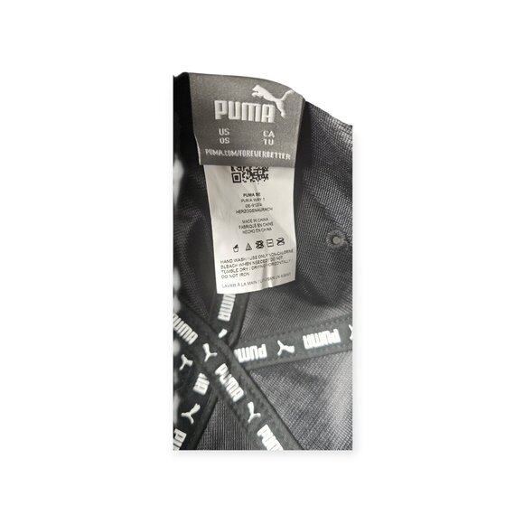 PUMA Gilead Oncology Baseball Cap - Black - Adjustable - NWT - Picture 7 of 8